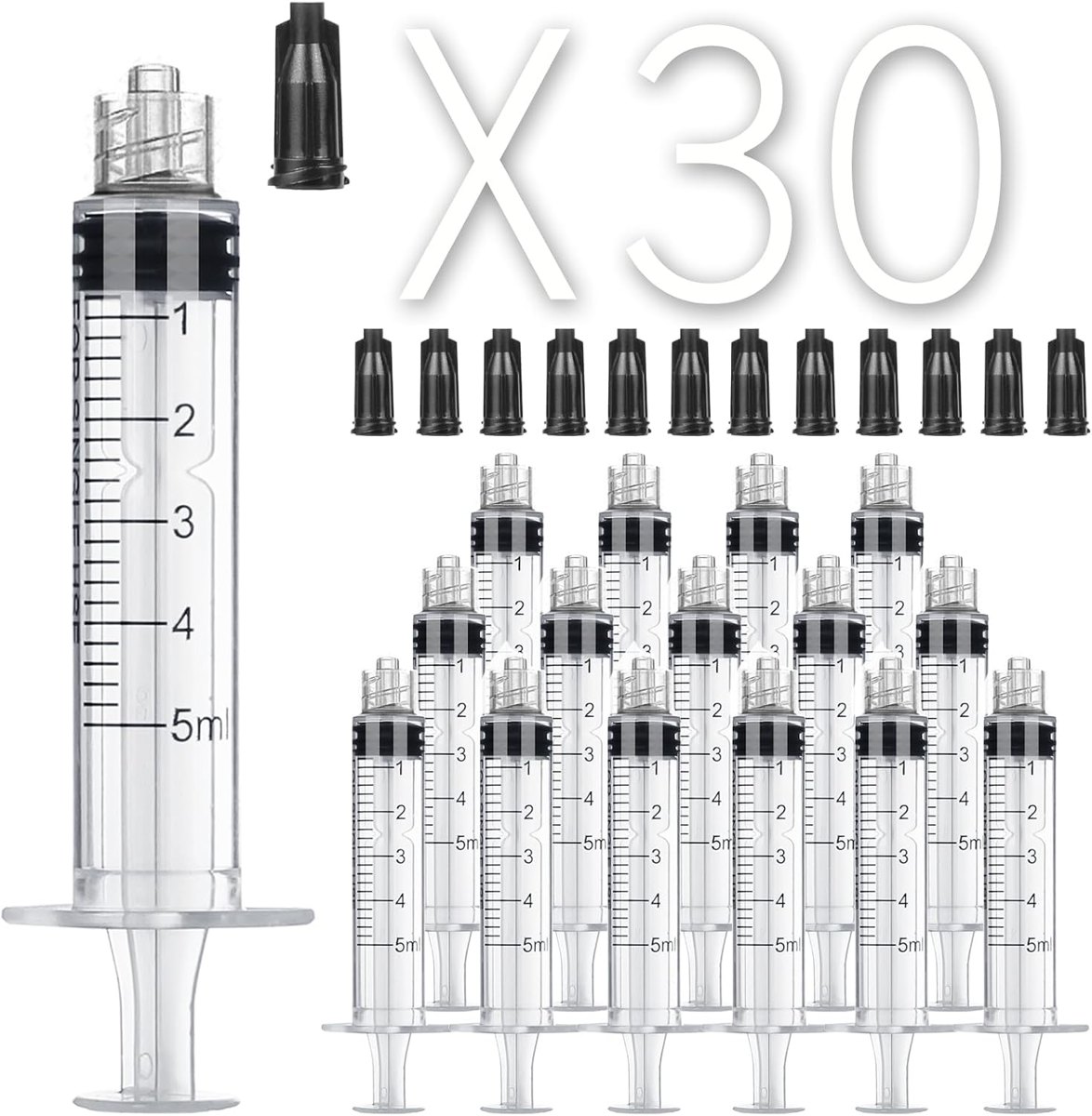 Foosi luer lock syringes