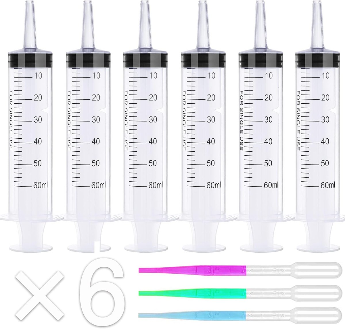 Foosi large syringes for liquid