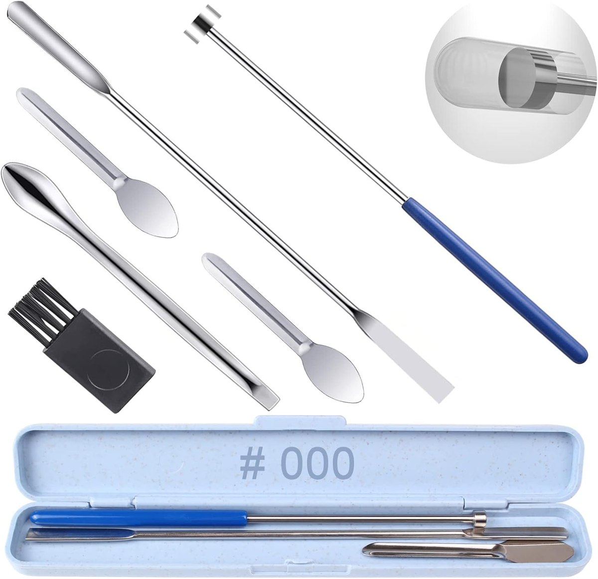 Foosi Size #000 Capsule Filler Tool Set